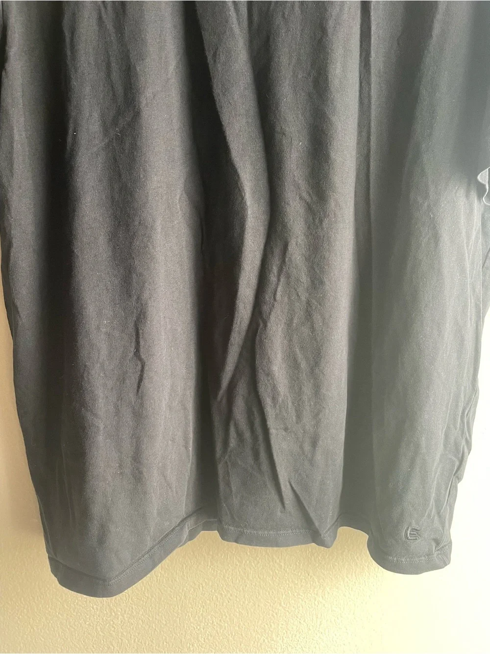 New Everlane Men Short-Sleeve Crew Tee Shirt Black Size XL - Picture 3 of 11